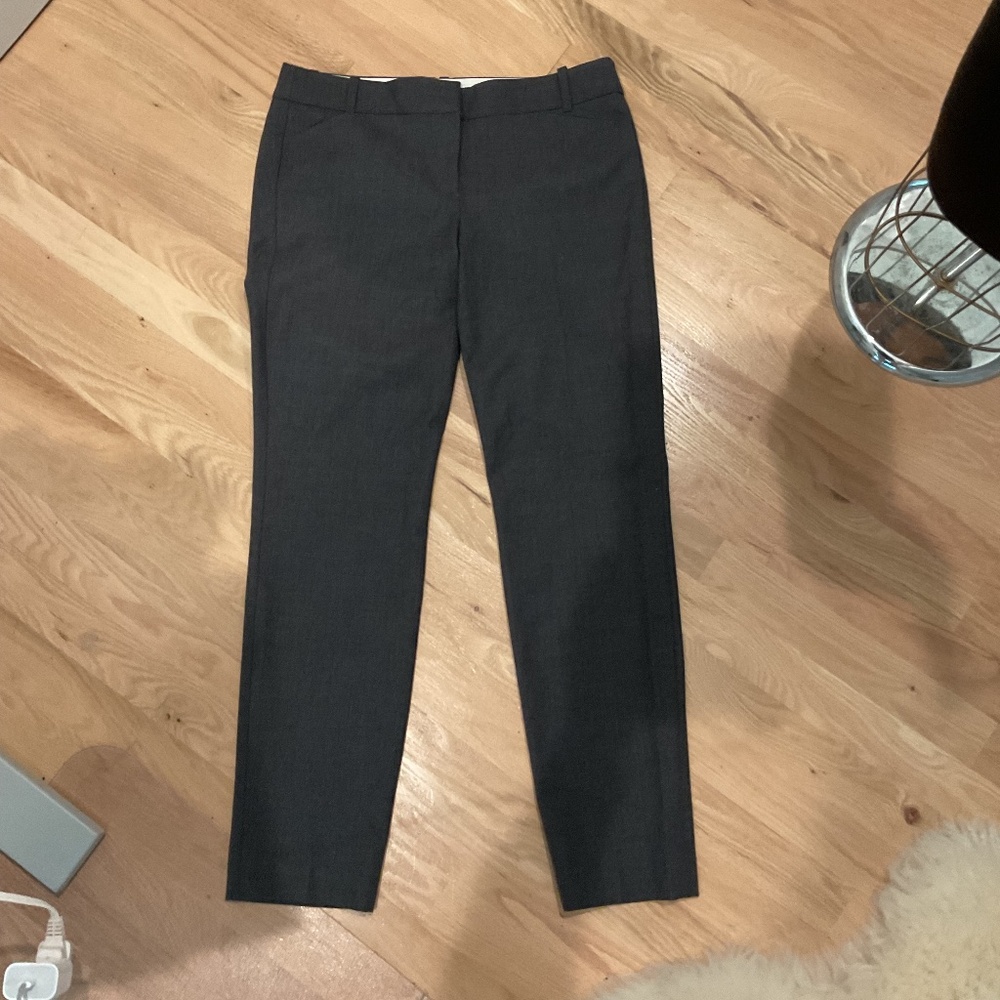 J Crew Factory Gray Pants Size 6